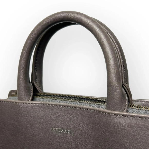 Matt & Nat  Grey Von Crossbody Satchel - Picture 5 of 9